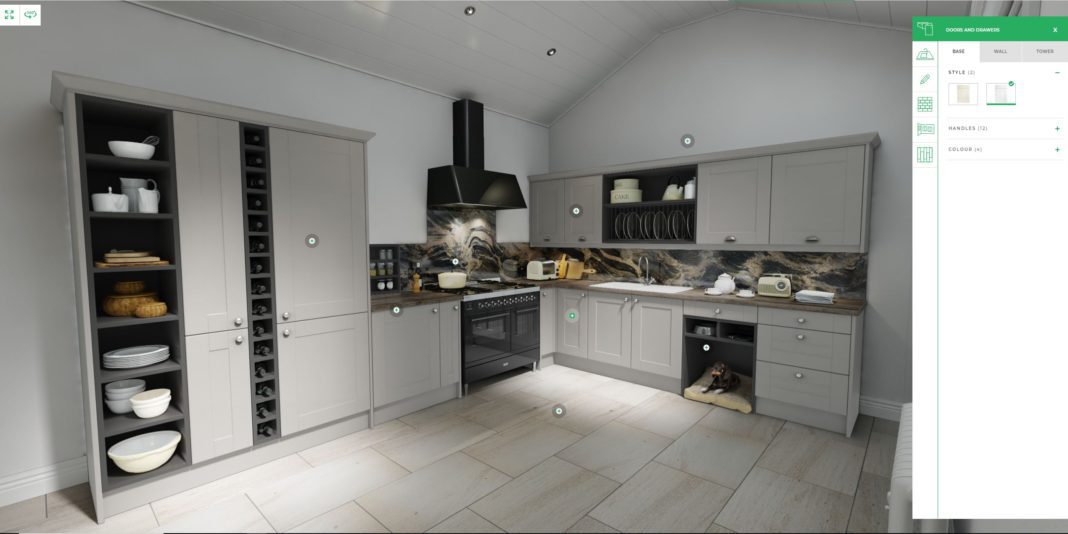 Wren Kitchens enhances online shopping experience with 3D customisation