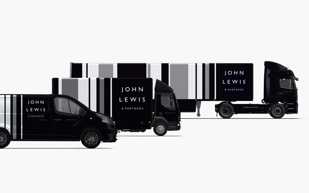 john lewis partnership lorries JL