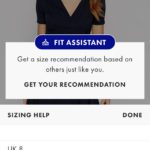 FIT ASSITANT iOS 320px SELECTOR NEW CUSTOMER ENGLISH