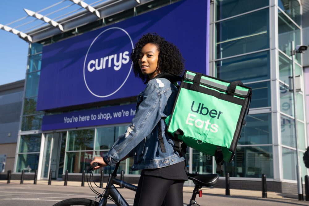 Currys and Uber partner on new trial delivery scheme