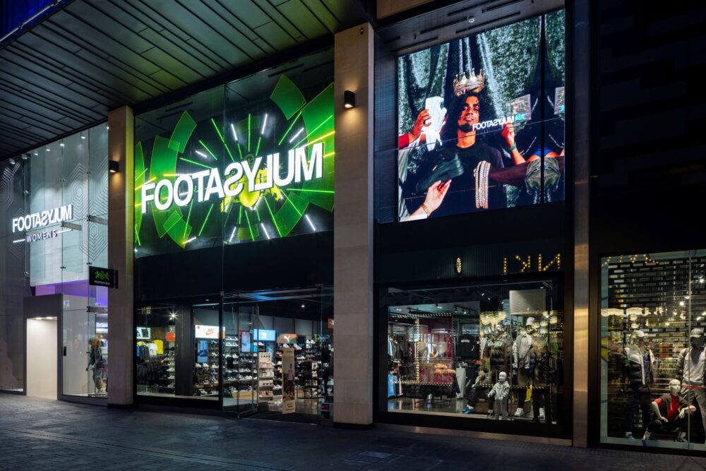 Footasylum LED store front