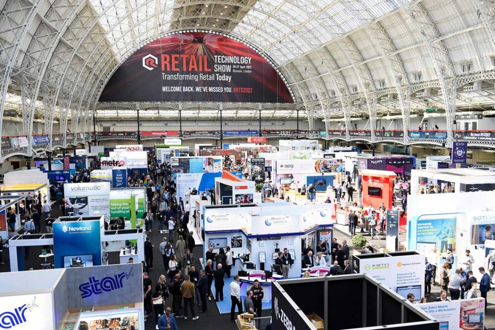 Visitors at Retail Technology Show