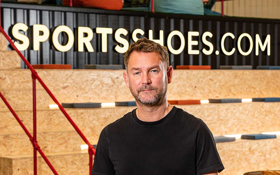 Managing Director Brett Bannister takes stride in SportsShoes.com's newly launched Creative and Tech Hub, Unit