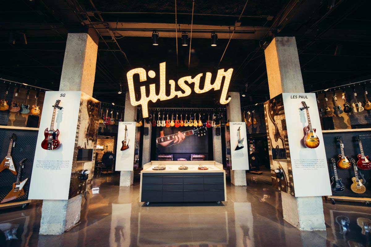 Gibson Garage Nashville, credit Gibson