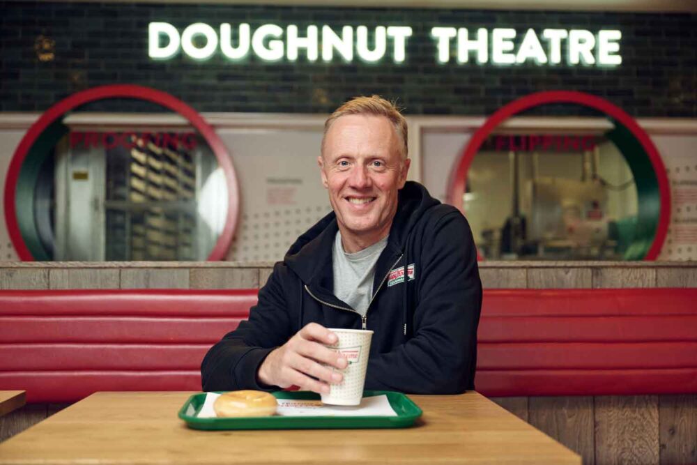 Jamie Dunning, President and MD of Krispy Kreme UK&I
