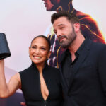 Jennifer Lopez wears Kurt Geiger London's clutch in LA