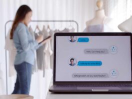 AI Chatbox Conversation being showcased at the Retail Technology Show