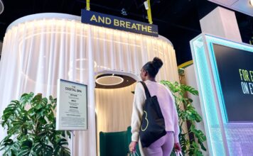 EE and Calm have teamed up to curate three meditative soundscapes designed to help shoppers in London find their calm in time for Stress Awareness Month 1 Large