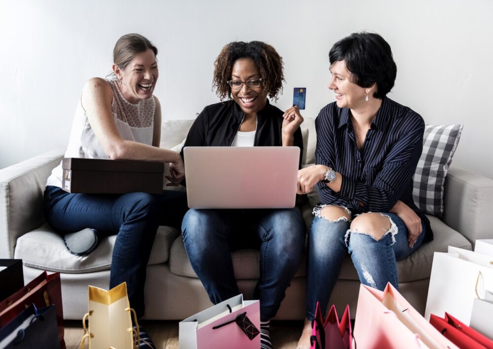 women enjoy shopping online 2023 11 27 04 53 04 utc Large