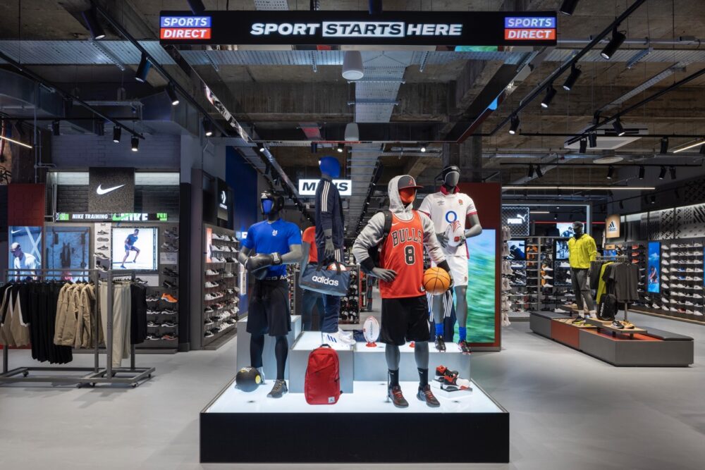 Sports Direct launch Large