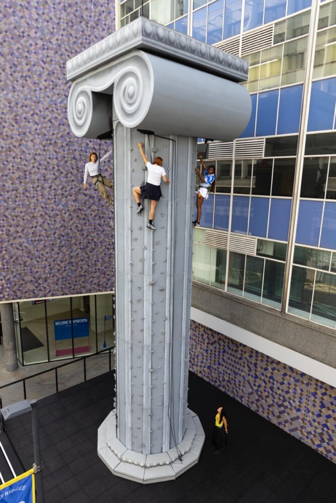 The Climbing Columb at Selfridges London David Parry Photography 8 Large