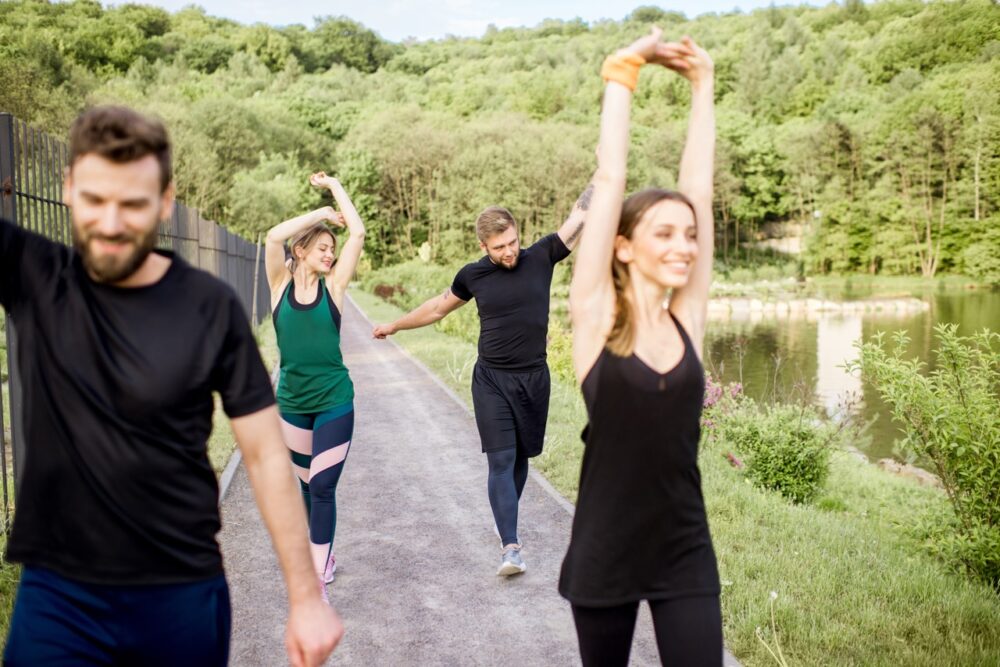 friends during the workout outdoors 2023 11 27 05 21 56 utc Large