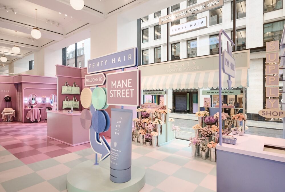 Fenty Hair Launches Exclusively At Selfridges With Immersive Pop Up Experience Retail News And Events