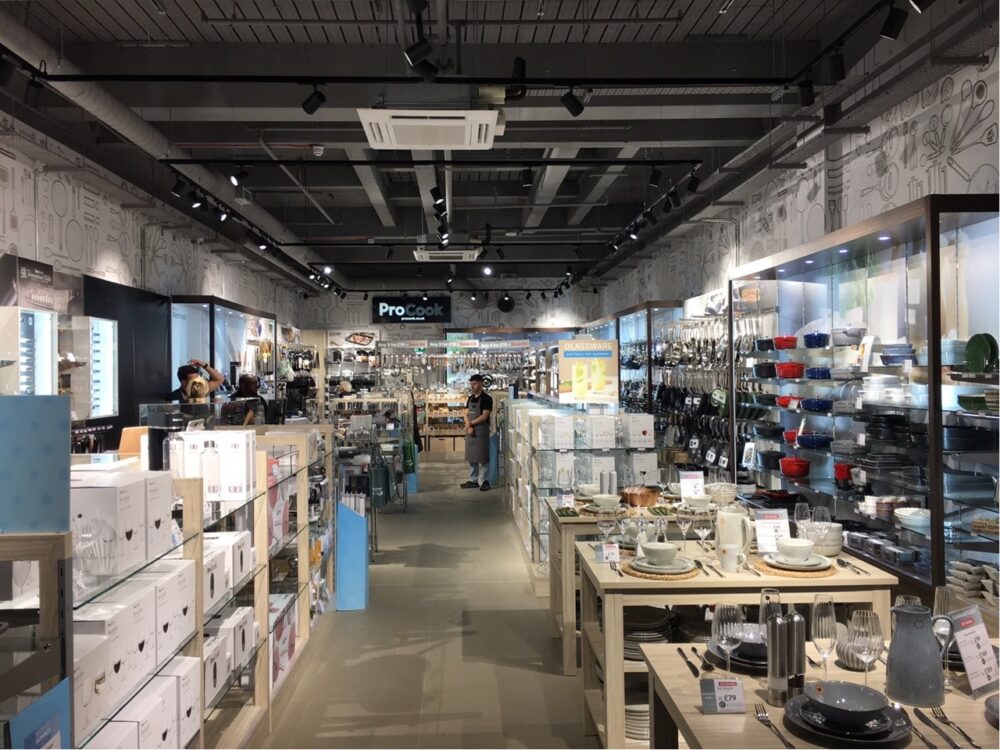 Inside ProCook at Solihull’s Touchwood Shopping Centre