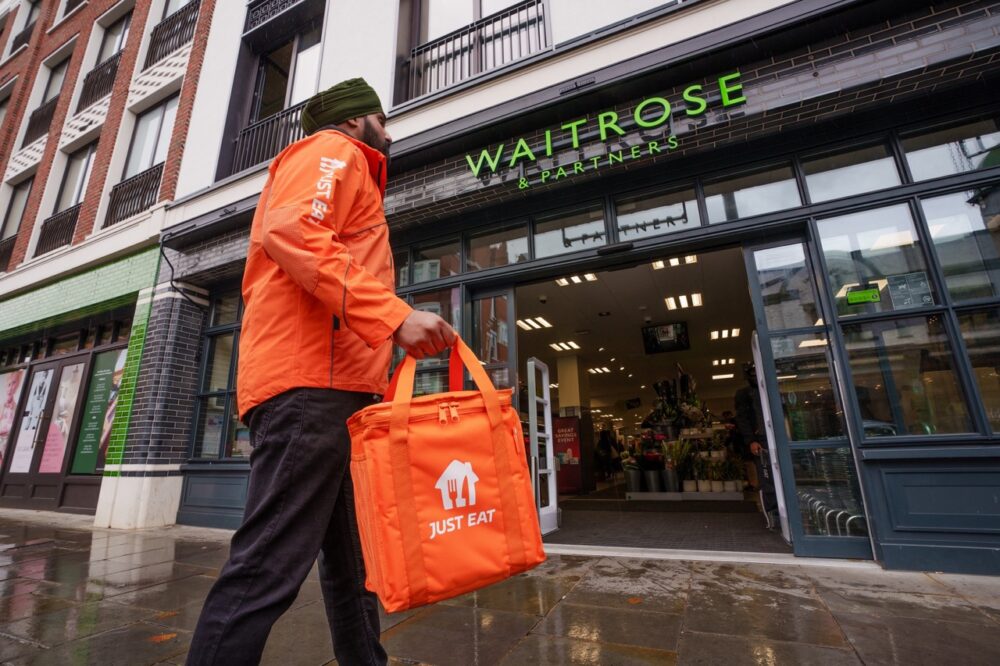 Waitrose Just Eat partnership Large