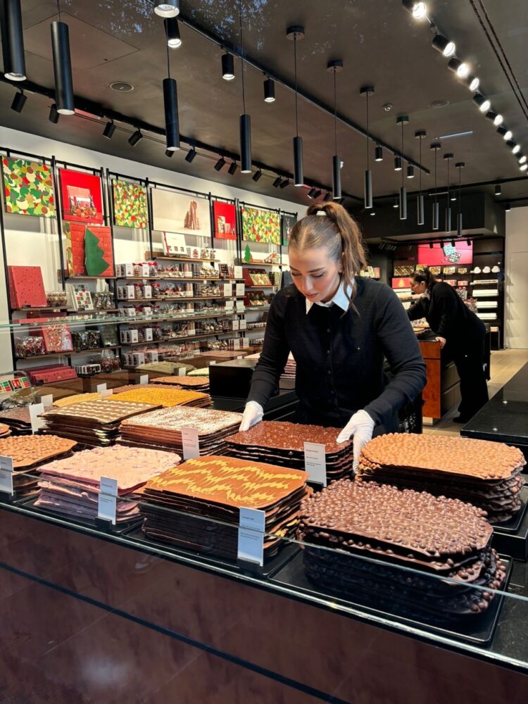 Store member at Läderach Store High Street Kensington