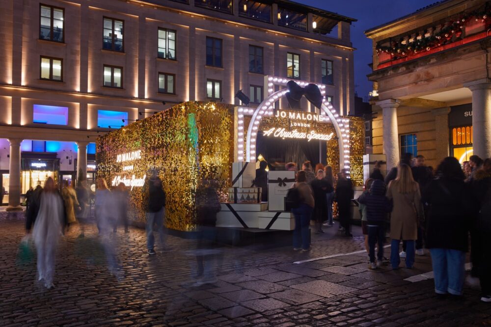 The Jo Malone London Christmas Pop-Up Experience Exterior