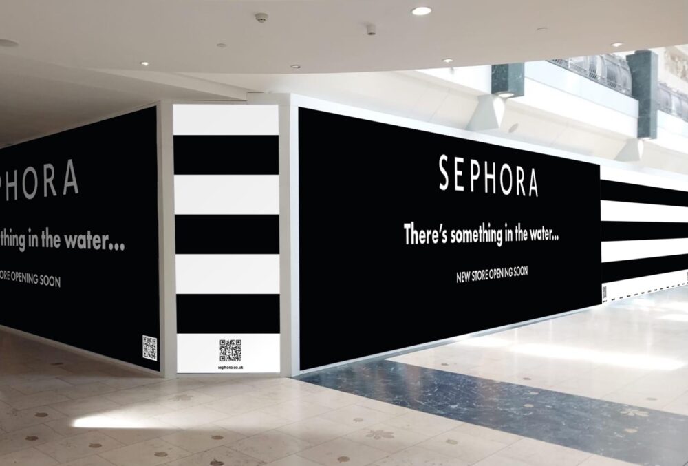 Sephora Bluewater before opening