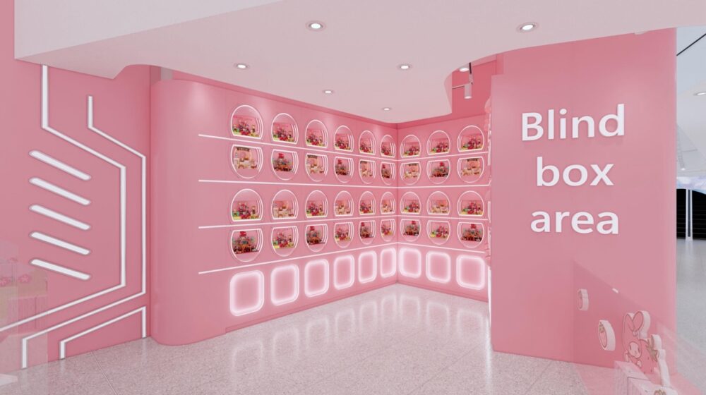 Blind Box Area at MINISO Madrid Large