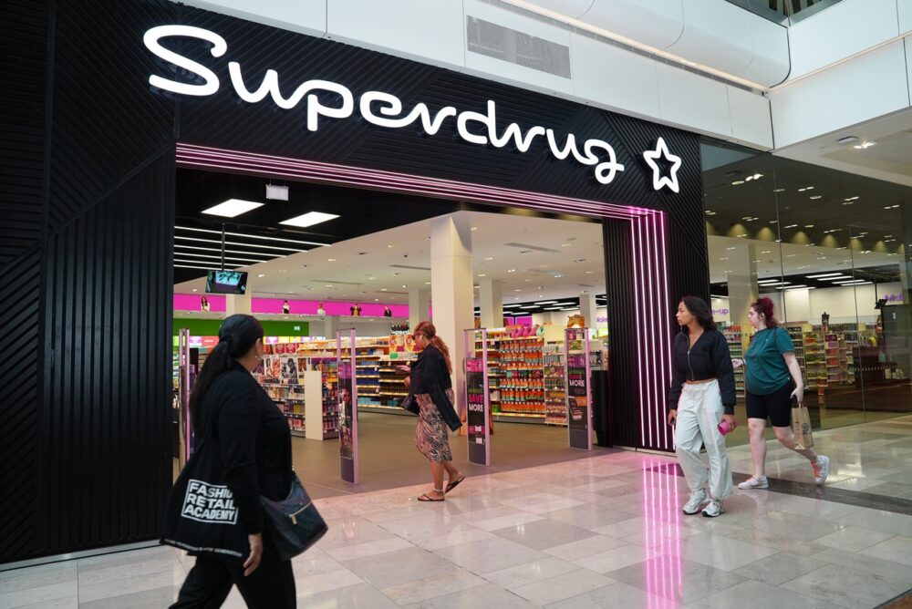 Superdrug store exterior