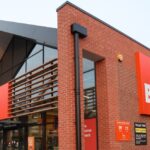 B&Q building external