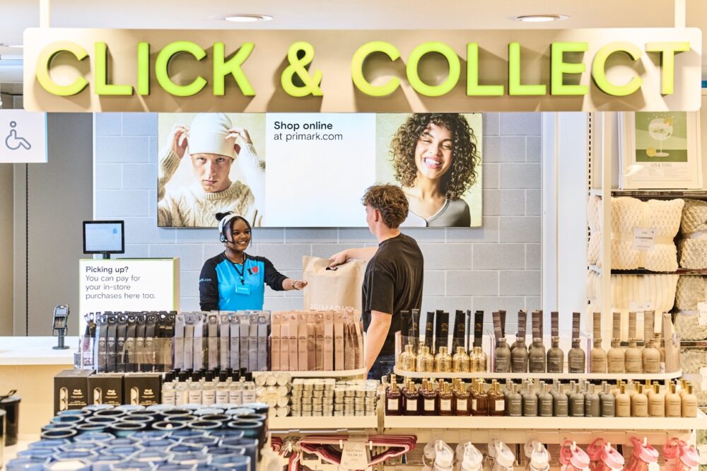 Primark expands Click Collect service Large