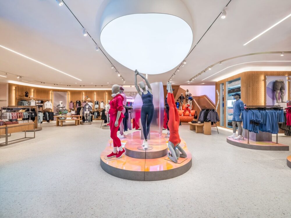 lululemon Regent Street flagship store in London interior Large