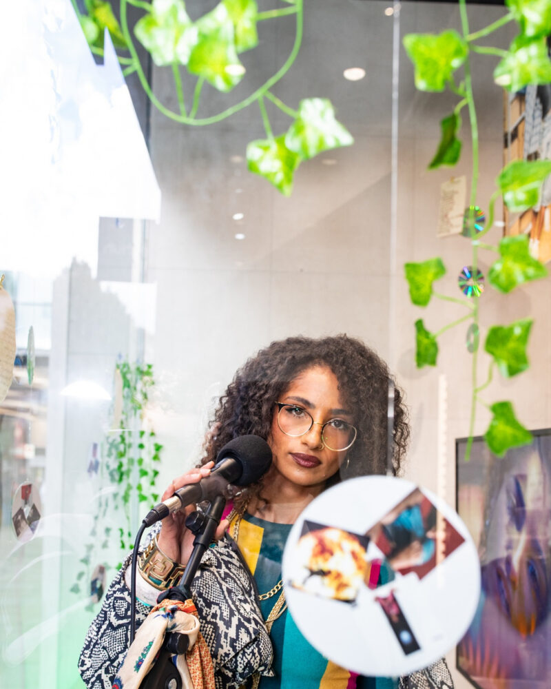 Schuh Launches Community Window Project In Manchester 3 schuh heads 06 microphone portrait instagram 1080x1350