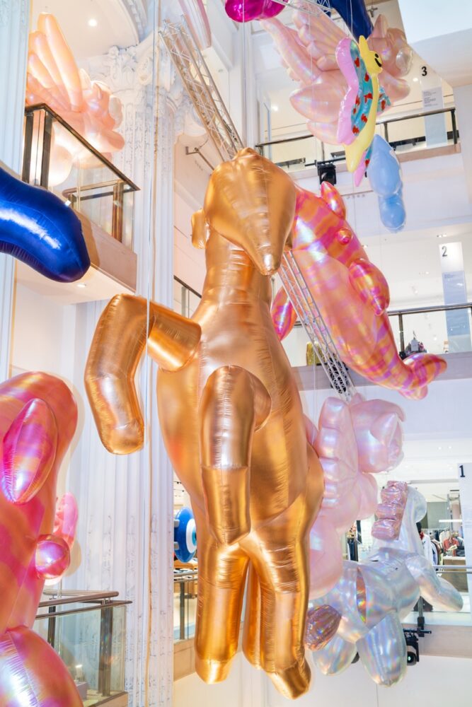 Selfridges Opens Imagination Café In London 2 DREAM ON AT SELFRIDGES ATRIUM ART INSTALLATION BY KATIE STOUT PHOTOGRAPHY BY LEWIS RONALD 4 Large