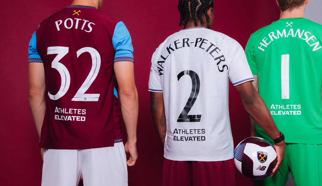 Athletes Elevated Becomes West Ham United’s Back-of-Shirt Partner