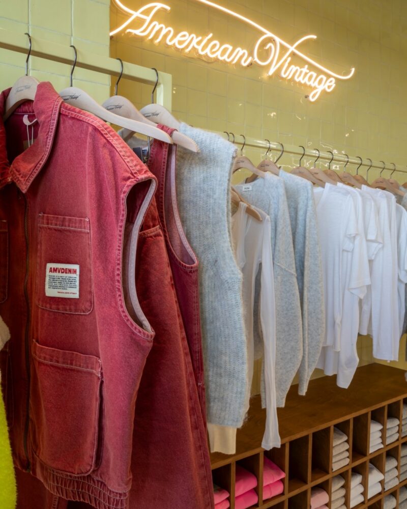 Interior of American Vintage - Los Angeles - Abbot Kinney