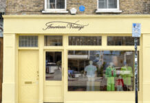 American Vintage Store Front in London