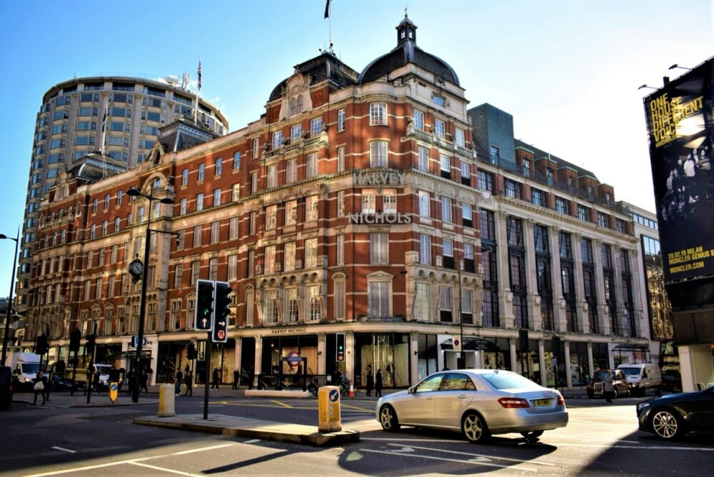 Harvey Nichols Store in London