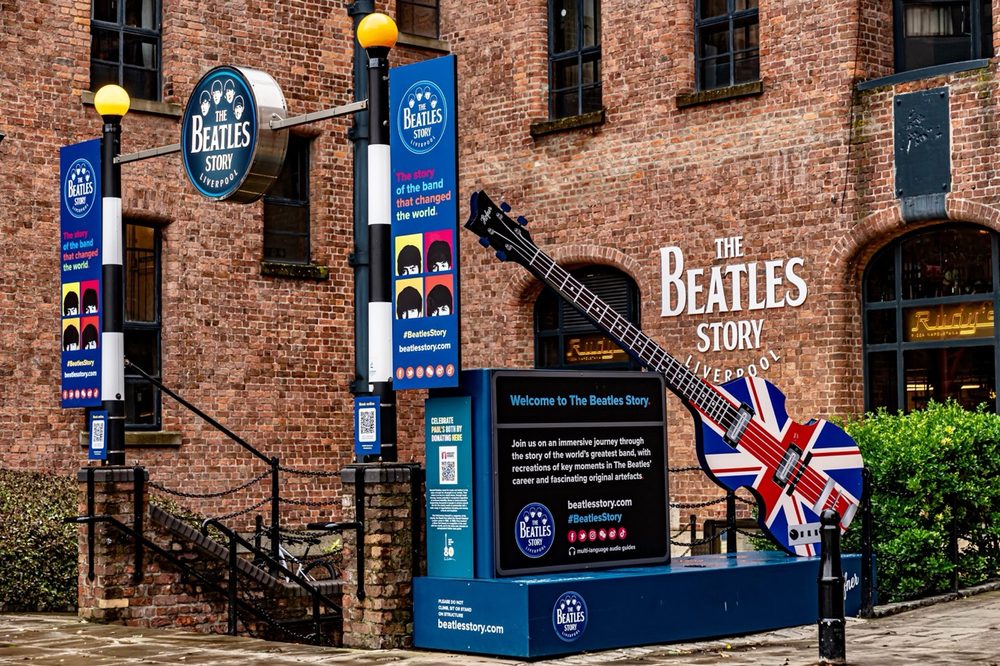 The Beatles Story Large