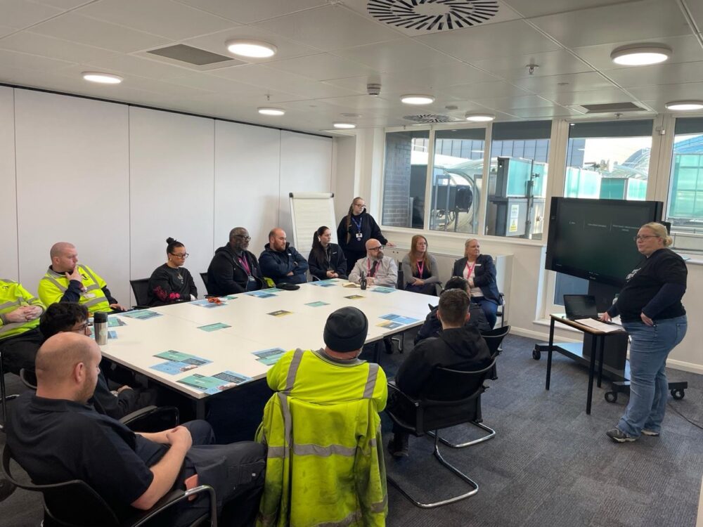 Landsec training with the Retail Trust
