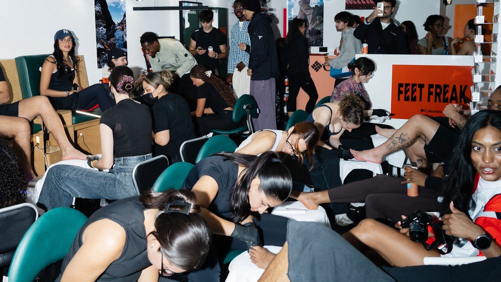 Columbia Takes Over East London Salon for Peakfreak Campaign