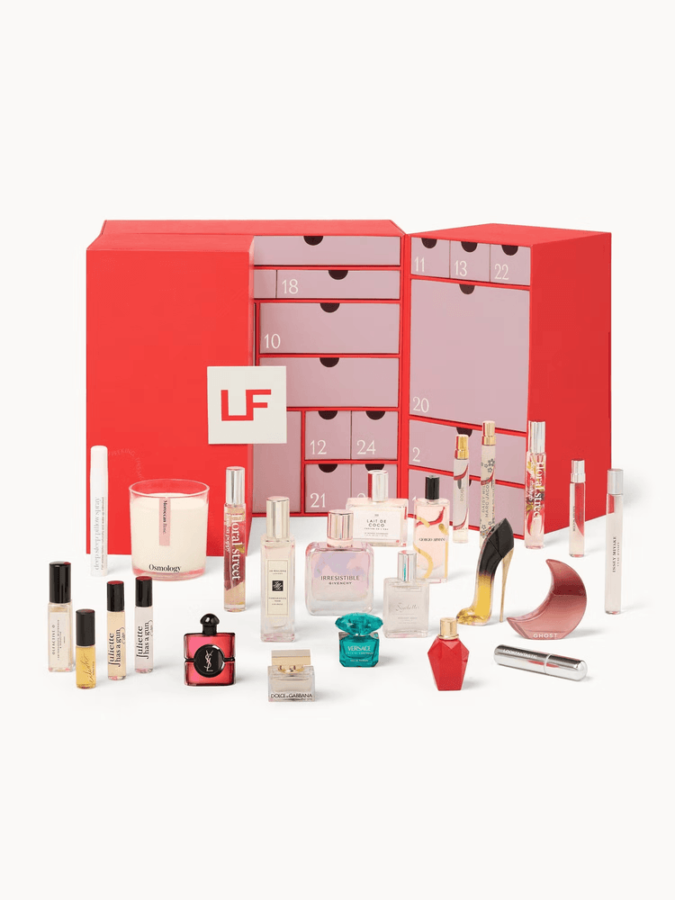 LOOKFANTASTIC Fragrance Advent Calendar Lineup