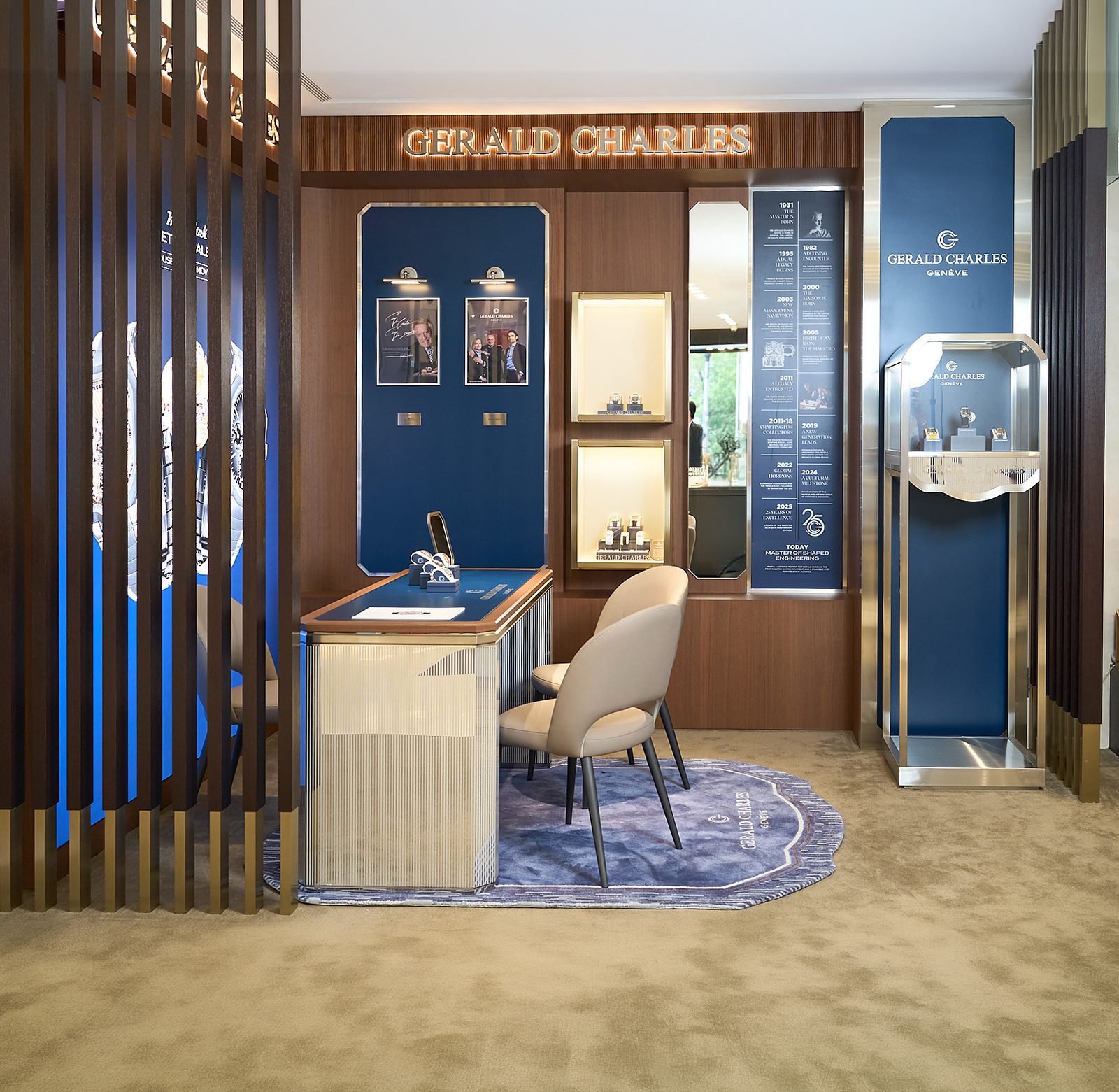 Gerald Charles Opens First Taiwan Shop-in-Shop in Taipei